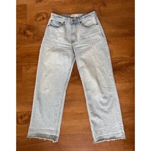 Abercrombie & Fitch The Loose High Rise Curve Love Jeans Light Blue 28/6S